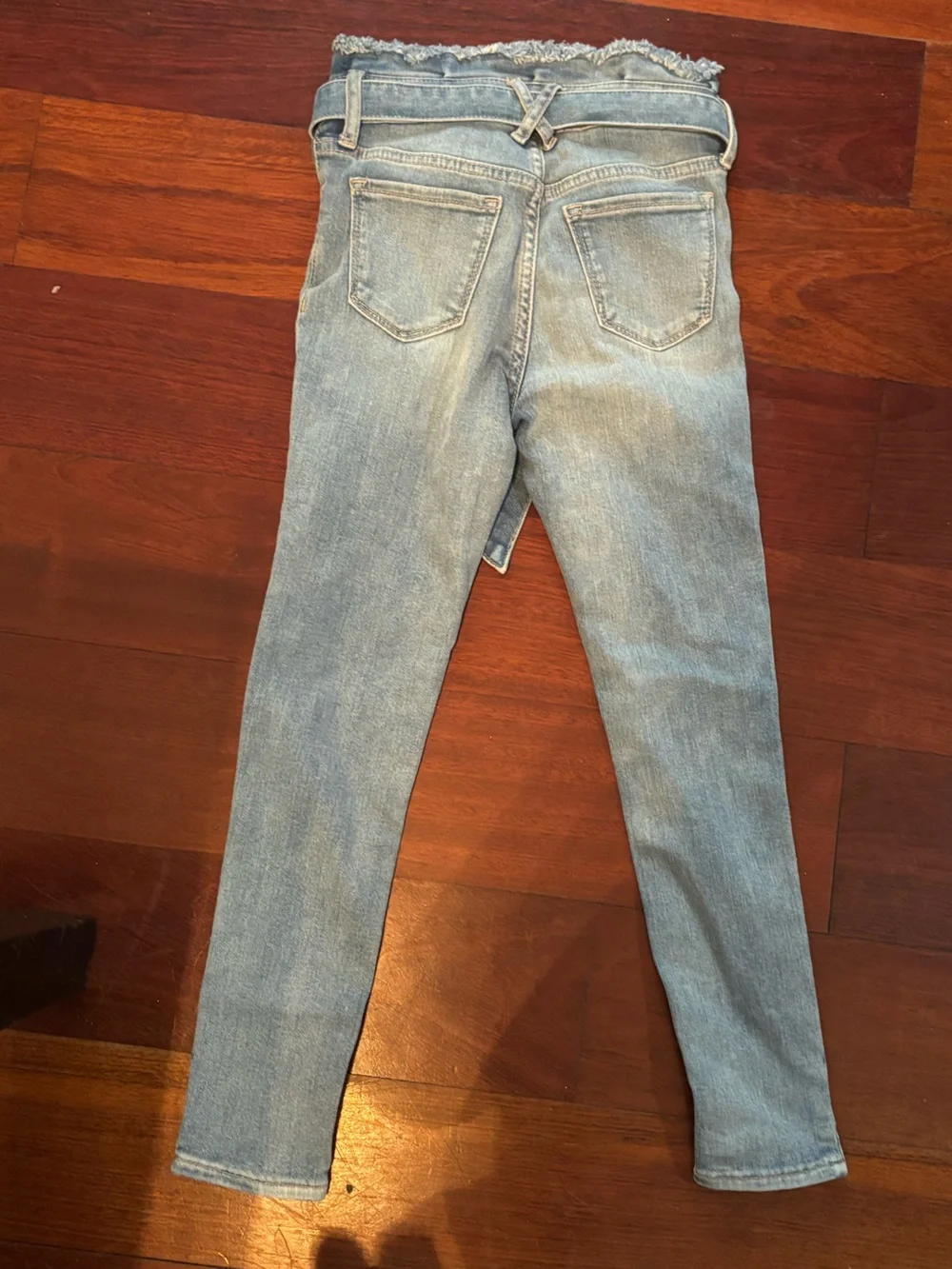 Gap Denim Stretch High Rise Ankle Jegging  GAP FOR GOOD Light Wash Girl’s size 7